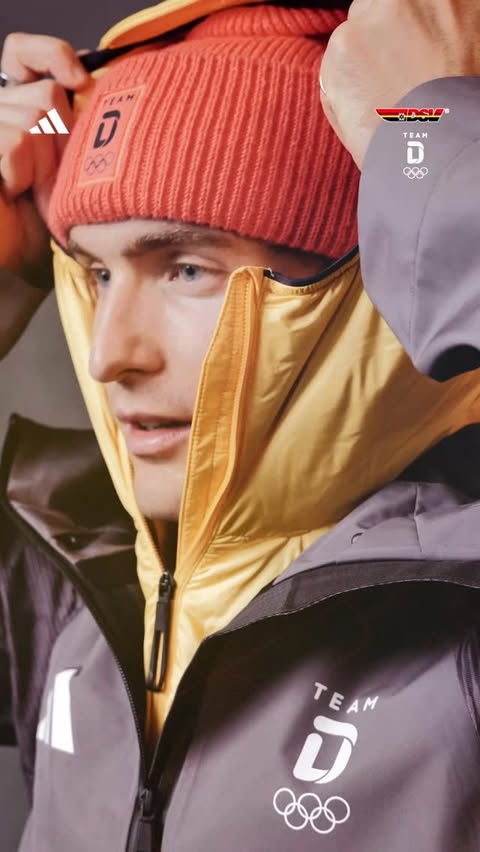 Instagram post by @dsv_skilanglauf for adidas TERREX. Caption reads: [...] #milanocortina2026 #olympics @adidasterrex....