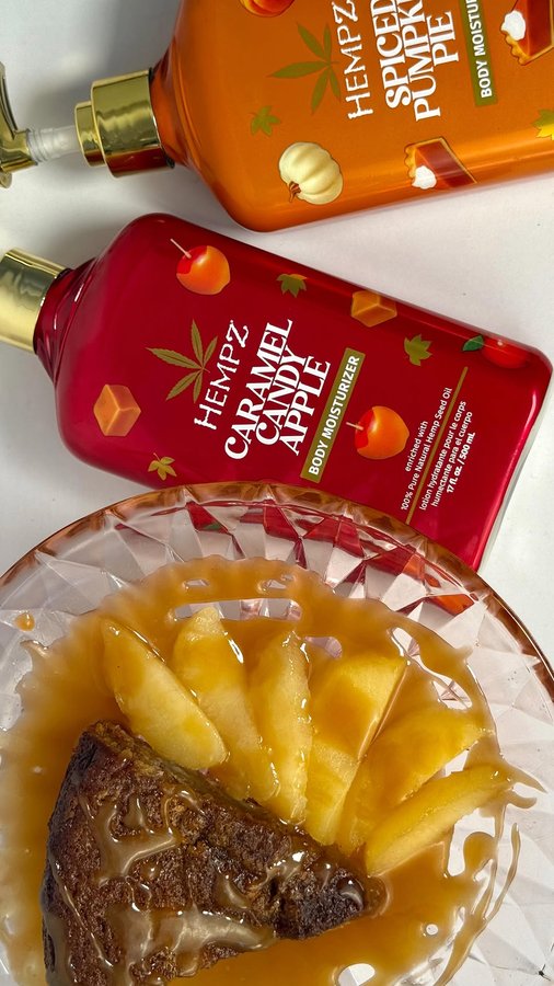 Instagram post by @bby.bruh for Hempz. Caption reads: @HempzOfficial does in fact Taste As Good As It....