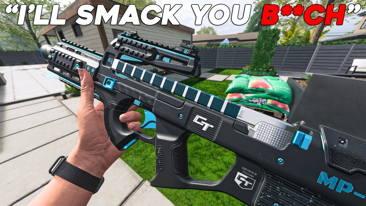 YouTube post by @Devour808 for G FUEL. Caption reads: Meet the #1 FEMALE rusher in Search & Destroy....