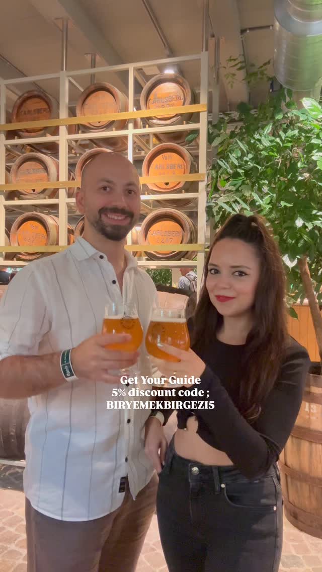 Instagram post by @biryemekbirgezi for GetYourGuide. Caption reads: #reklam konum ve marka isminden dolayı ✨Home of....
