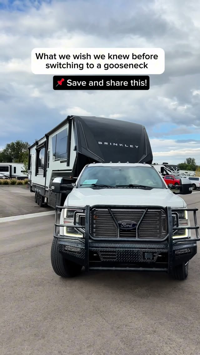 Instagram post by @travelinthoms for GenY Hitch. Caption reads: What we wish we knew before switching to a....