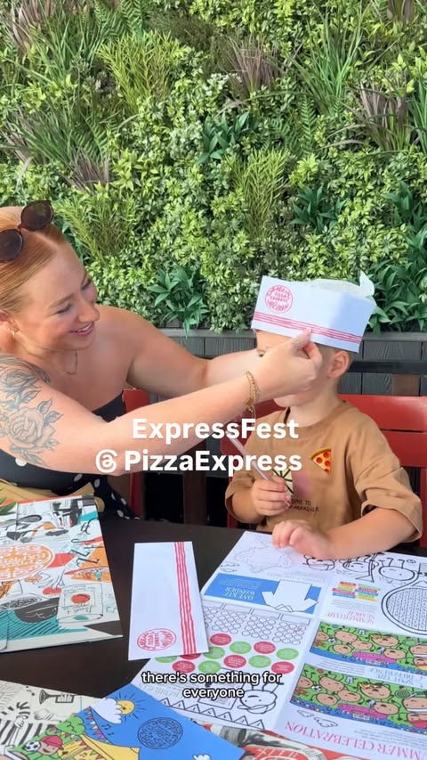 Instagram post by @allthingshays for PizzaExpress. Caption reads: Ad An evening well spent at @pizzaexpress who....