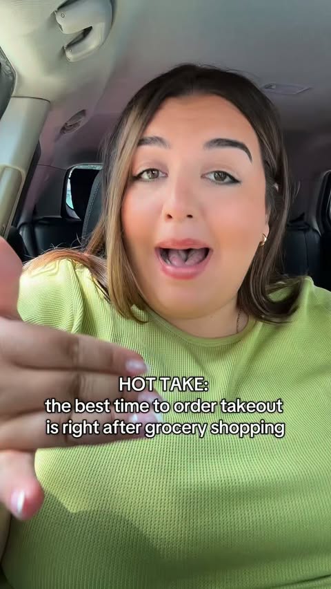 Instagram post by @daniellemariekanc for HelloFresh US. Caption reads: I said what I said!!!! #ad Grocery shopping was....