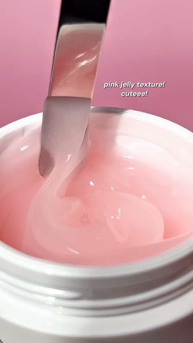Instagram post by @winwinnywinn for BEAUTY Community | UGC Creator. Caption reads: Let's glow with pink jelly power!💗💆🏻‍♀️....