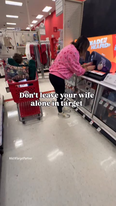 Instagram post by @virginiahlane for JBL. Caption reads: #ad Tell him it’s okay to pick out your own....