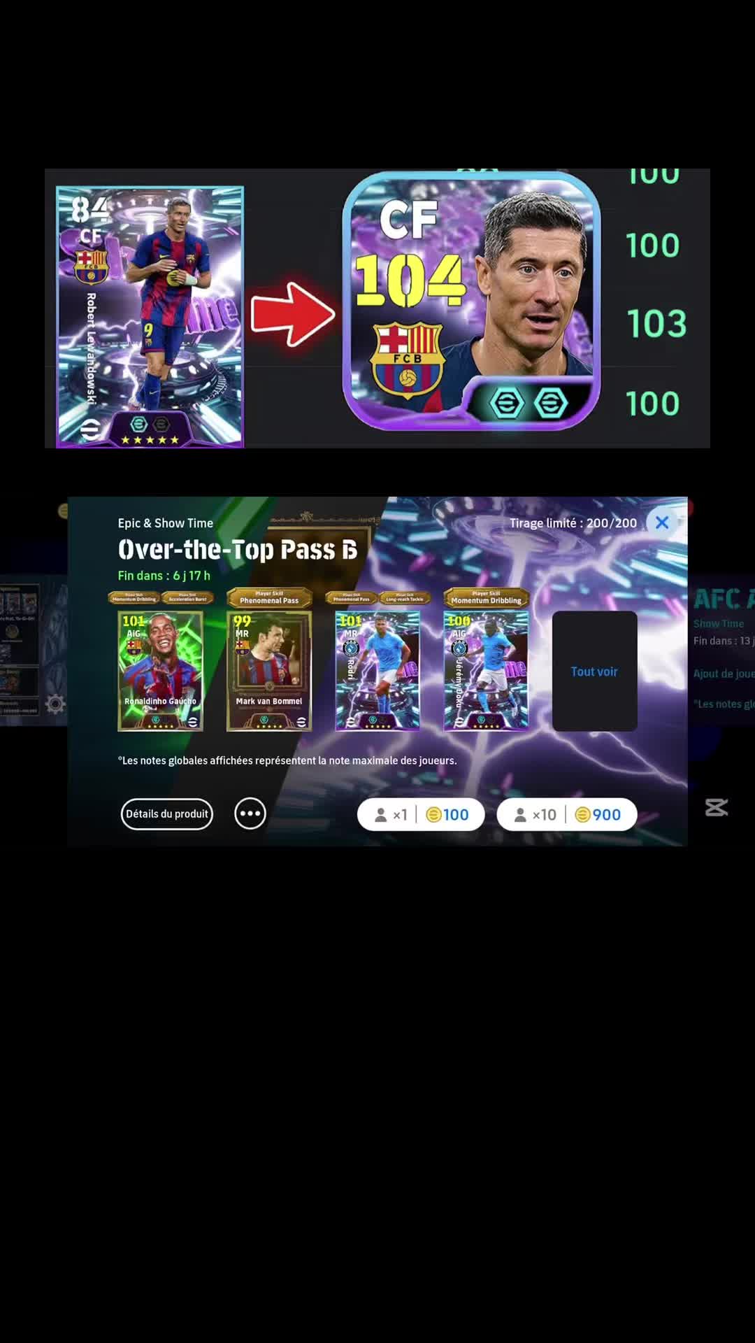 TikTok post by @zoefootball0 for Konami. Caption reads: @Konami #viralditiktok #konami ....