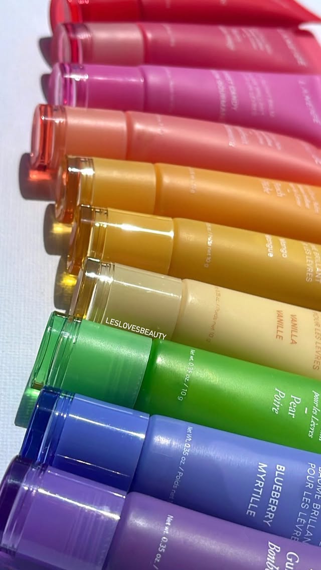 Instagram post by @leslovesbeauty for Facile Skin. Caption reads: ✨ I met a lot of lippies in 2024 and I am hoping....