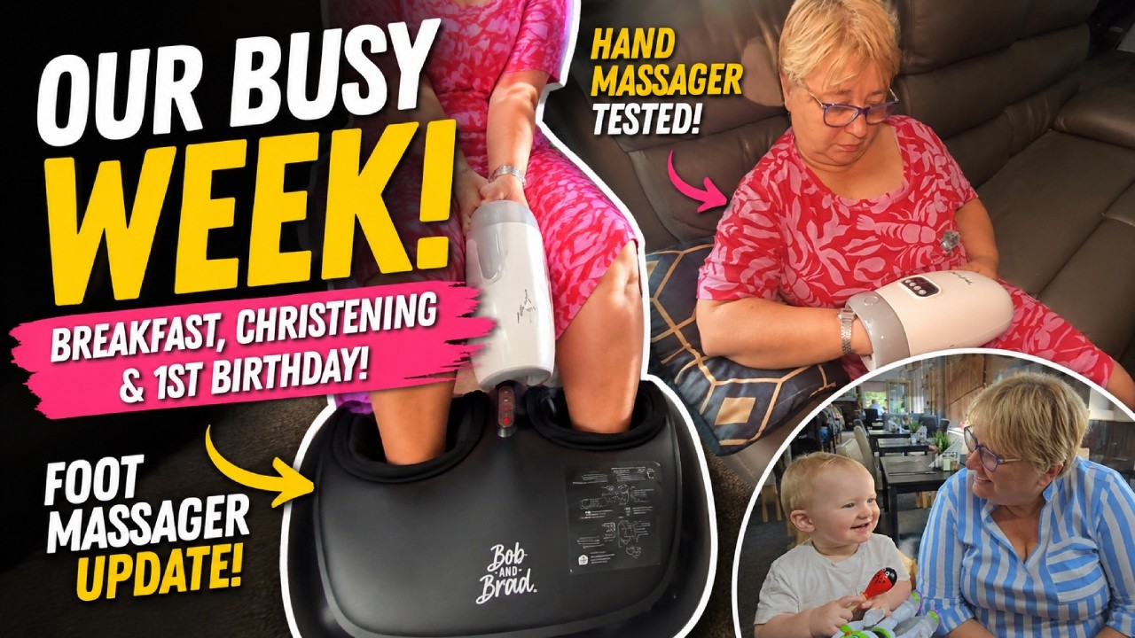 YouTube post by @butlersempire for Bob and Brad. Caption reads: Bob and Brad H60 Hand Massager UK: Discount code:....
