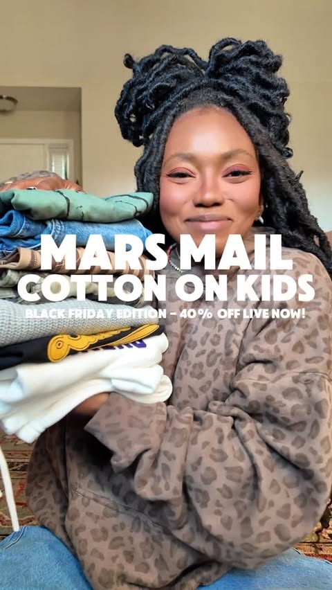 Instagram post by @heyyy_brittney for Cotton On. Caption reads: Little outfits, BIG savings! ✨
Sharing my Cotton....