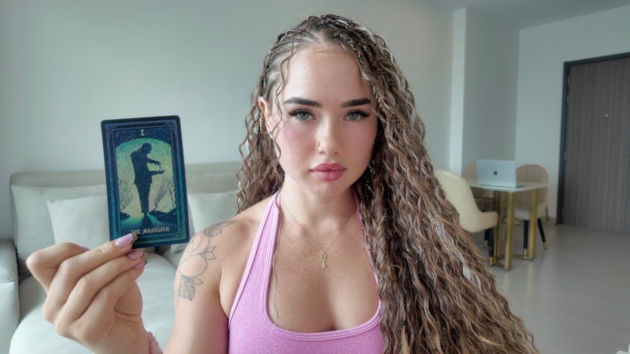 YouTube post by @TranscendentTarot for Otter Spirit. Caption reads: Out of 8 BILLION, this transmission found YOU 🧬....