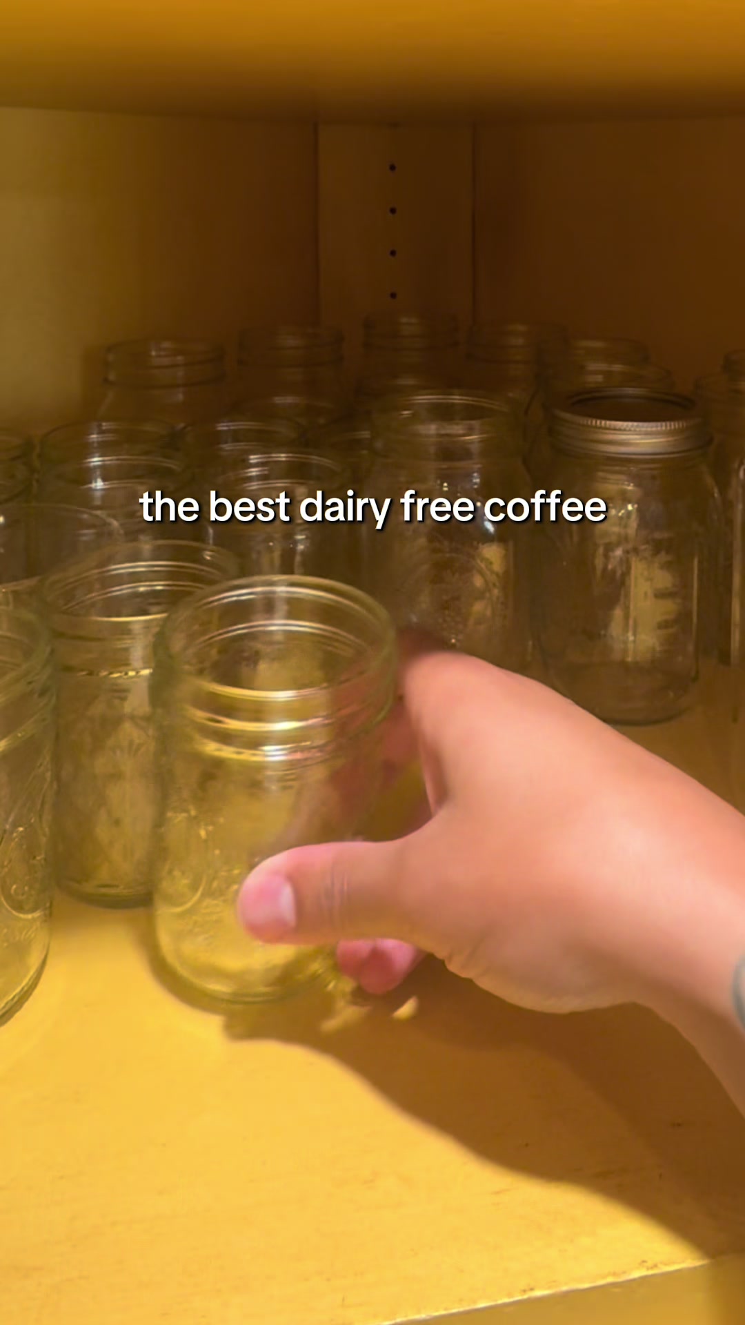 TikTok post by @jussveronicaa for nutpods. Caption reads: The best dairy free creamer @nutpods did not....