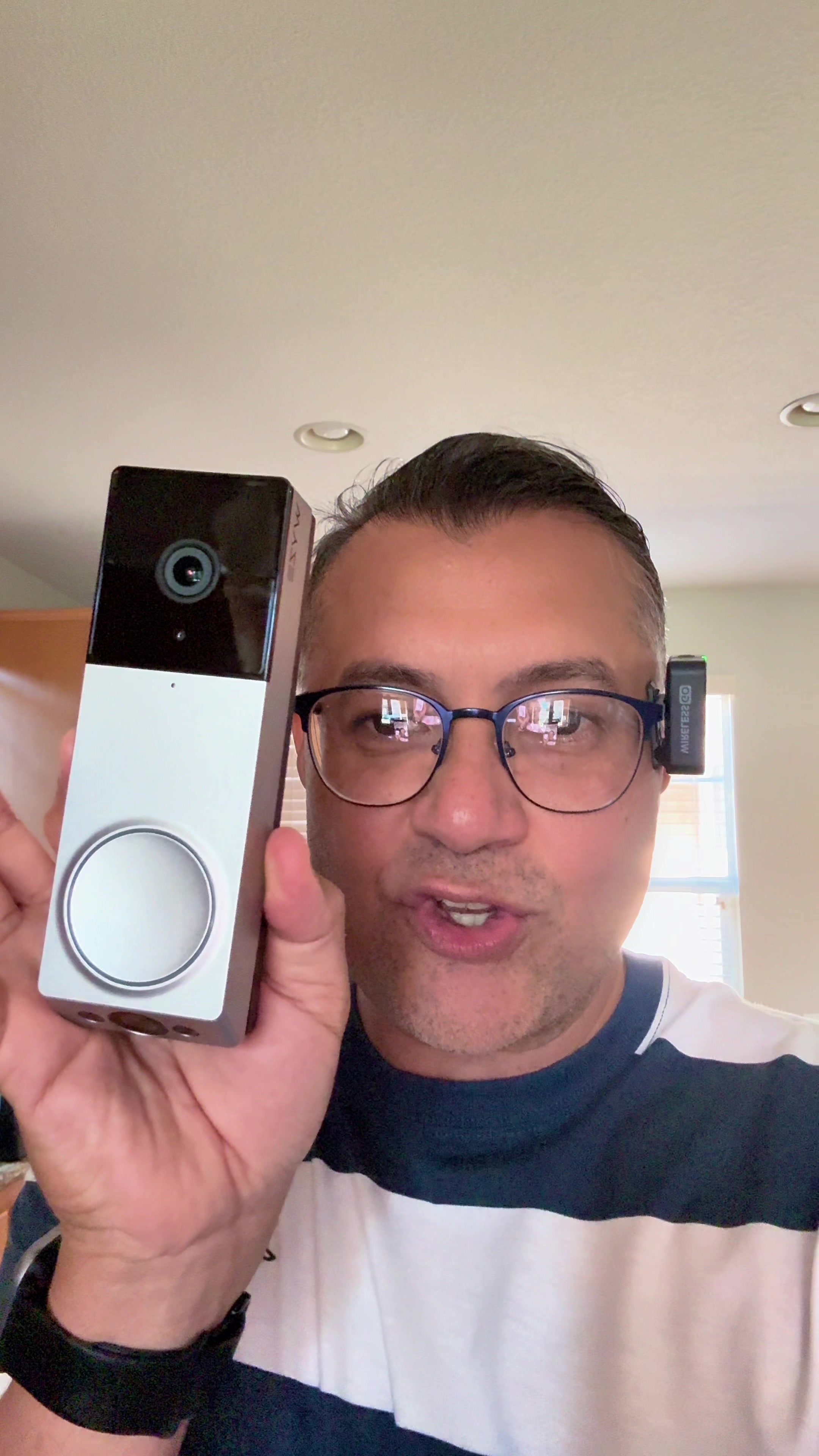 TikTok post by @nanolotiene for Wyze. Caption reads: [...] #dealsforyoudays #security @Wyze.