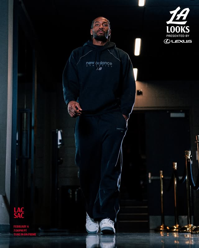 Instagram post by @laclippers for Lexus. Caption reads: Friday Night on @NBAonPrime 🔜.