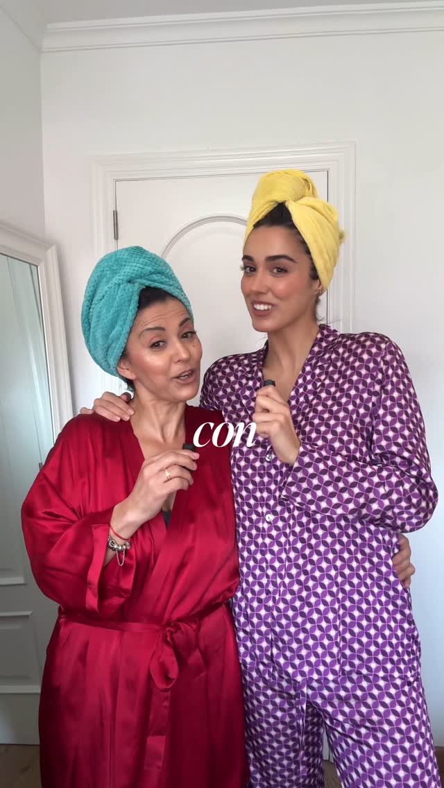 Instagram post by @karenxgs for BaByliss. Caption reads: Get ready with me con mi mejor amiga 🩷 adoro la....