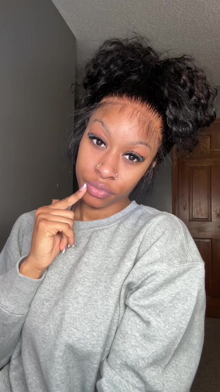 TikTok post by @juhhdior_ for Pizazz Hair. Caption reads: [...] install without the luxury price....