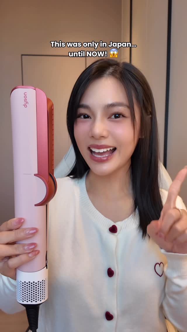 Instagram post by @omgxiaoqian for Dyson. Caption reads: You don’t have to fly to Japan just to get this....
