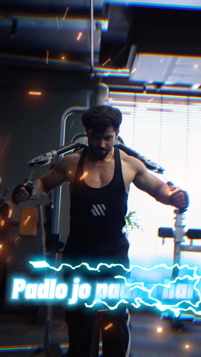 Instagram post by @naveen._.x for MuscleBlaze. Caption reads: @naveen._.x ✨

Editor - @nitinkaapoor 

#fashion....