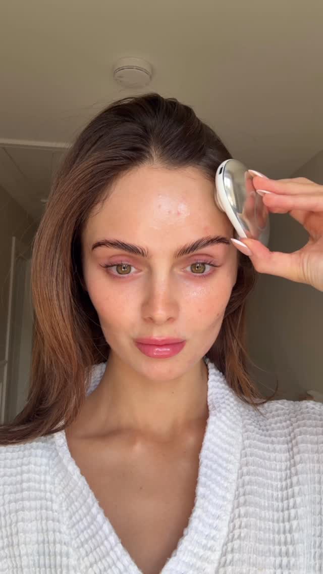 Instagram post by @_byjessevans for ZIIP Beauty. Caption reads: Glass skin is alllll in the prep and I’m obsessed....