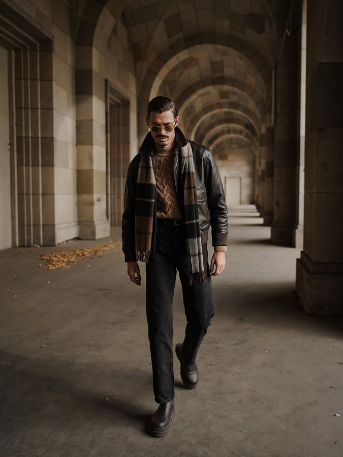 Instagram post by @manuel.fiori for Olymp. Caption reads: [...] the richest season of the soul. 🍂🍂🍂....