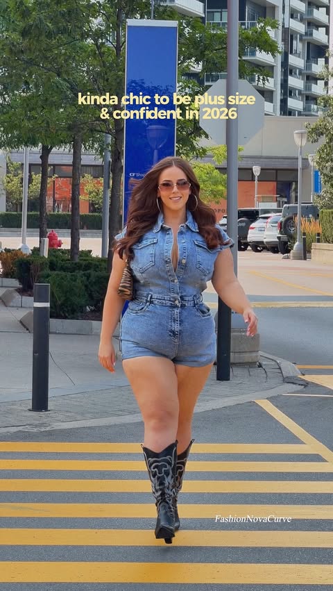 Instagram post by @oliviasworld95 for Fashion Nova Curve. Caption reads: @FashionNovaCurve • kinda chic to be plus size &....