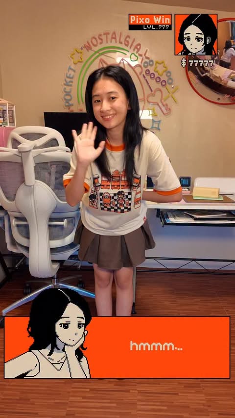 Instagram post by @arts.of.win for Divoom. Caption reads: [...] in your bag?👾
I just unlocked a new item!....