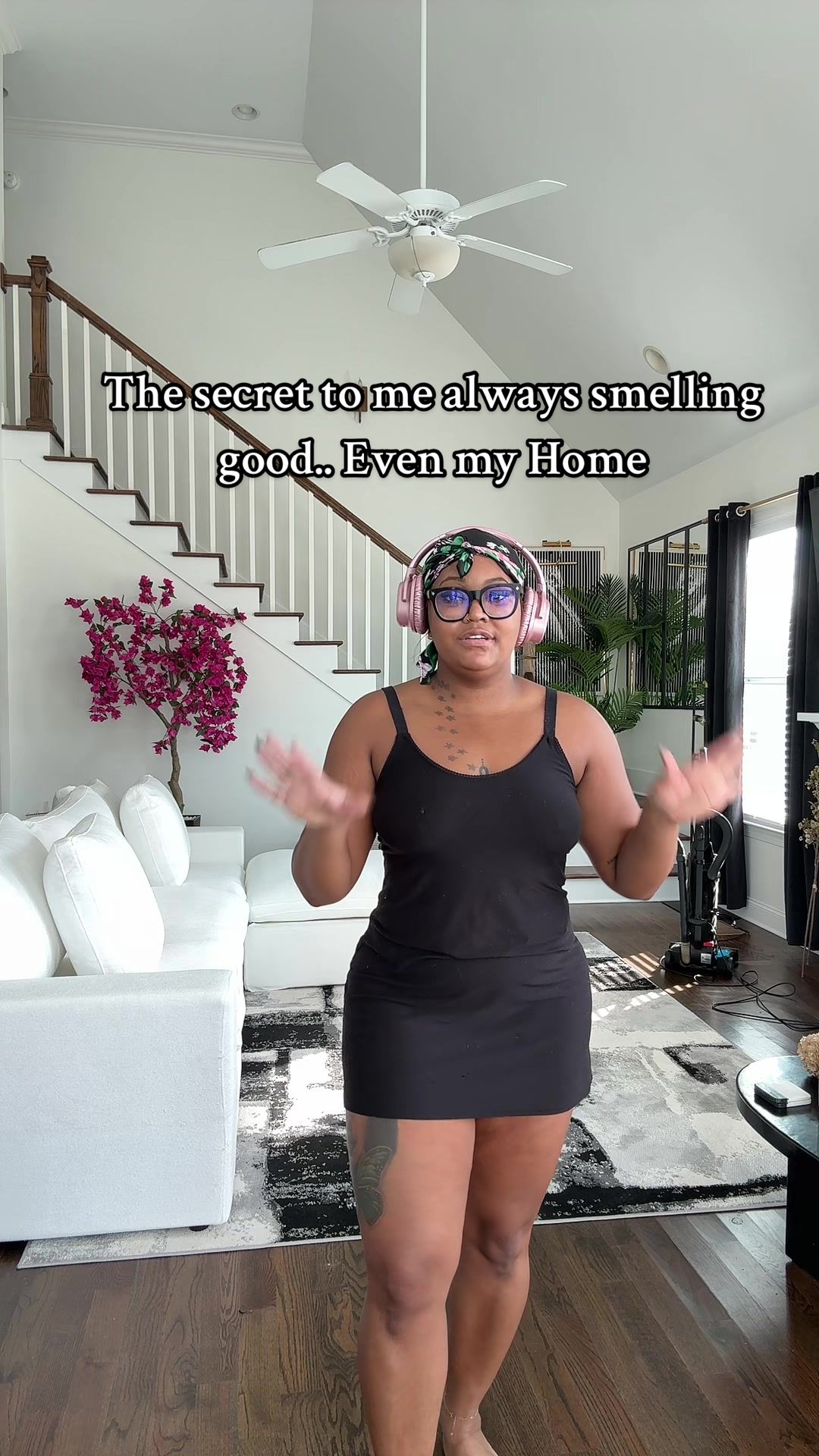 TikTok post by @leeleeurstrulee for Laundry Sauce. Caption reads: [...] a high end fragrance.. yes please @Laundry....