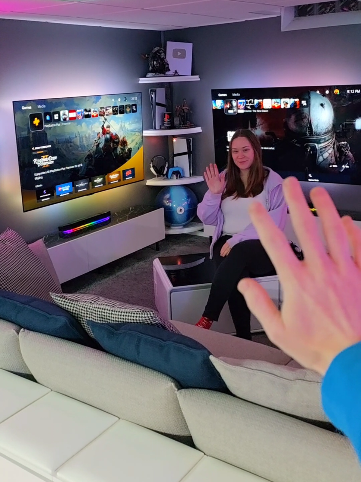 TikTok post by @camxpetra for GameSir. Caption reads: [...] to make this week! First up, thank you....