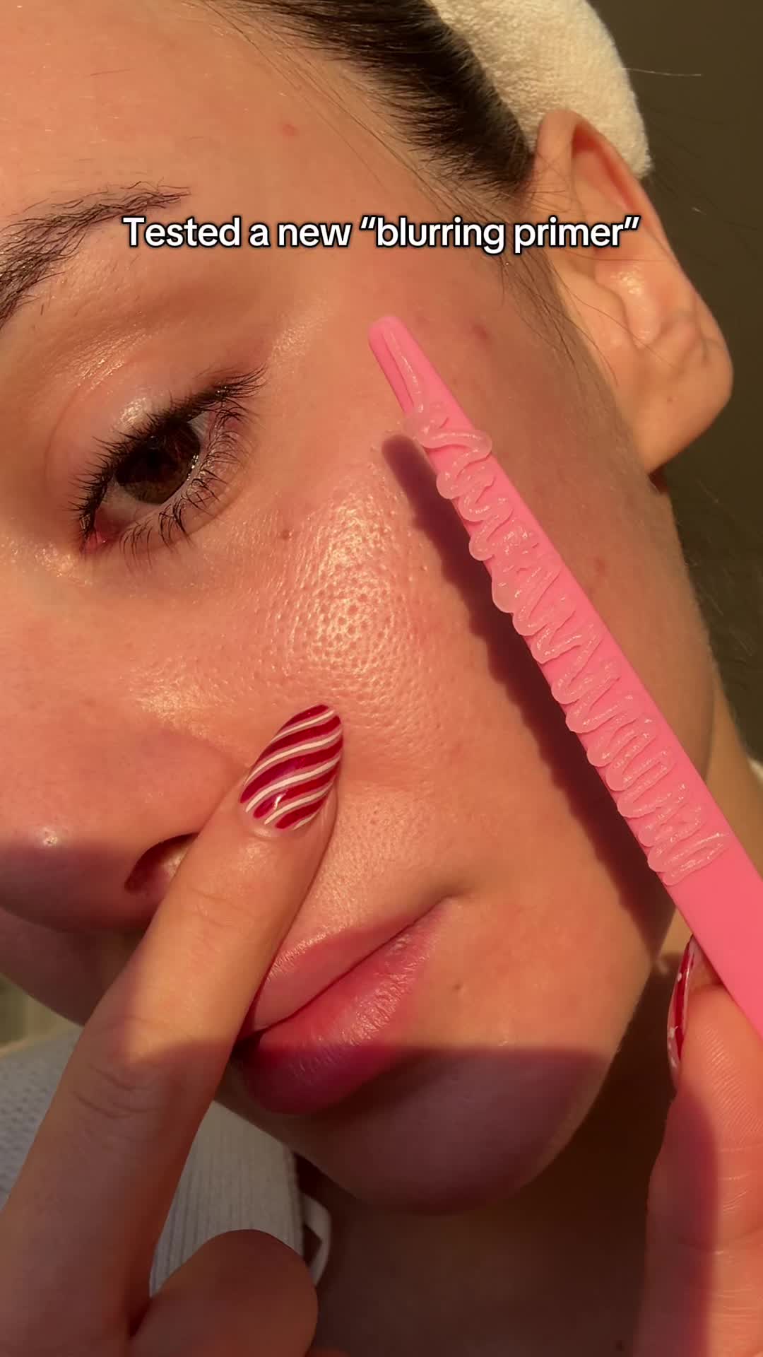 TikTok post by @thelipstickgirly for TOPICALS. Caption reads: "Not Sponsored", i have tested the @TOPICALS....