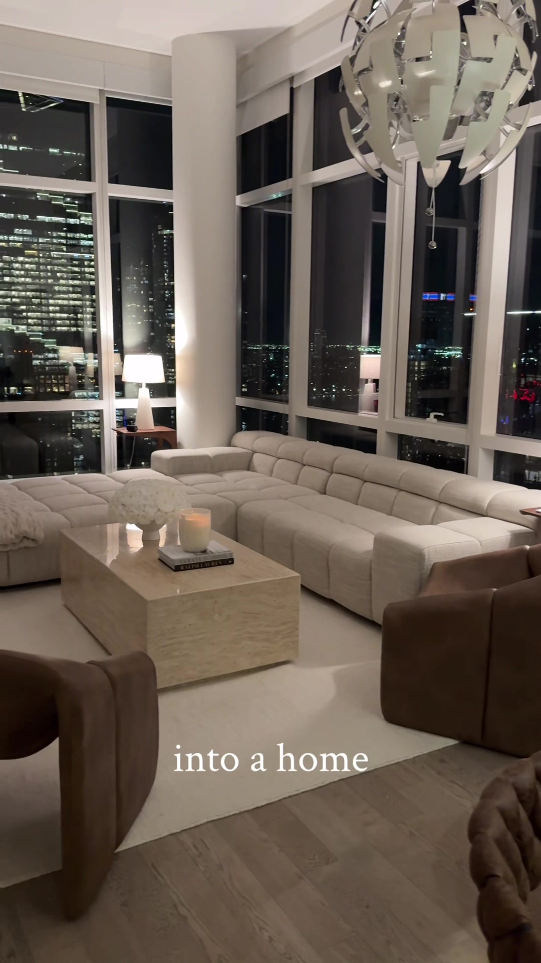 TikTok post by @azramian for Alo Yoga. Caption reads: Loving my new space so much 🥹🥹 outfit is @alo .