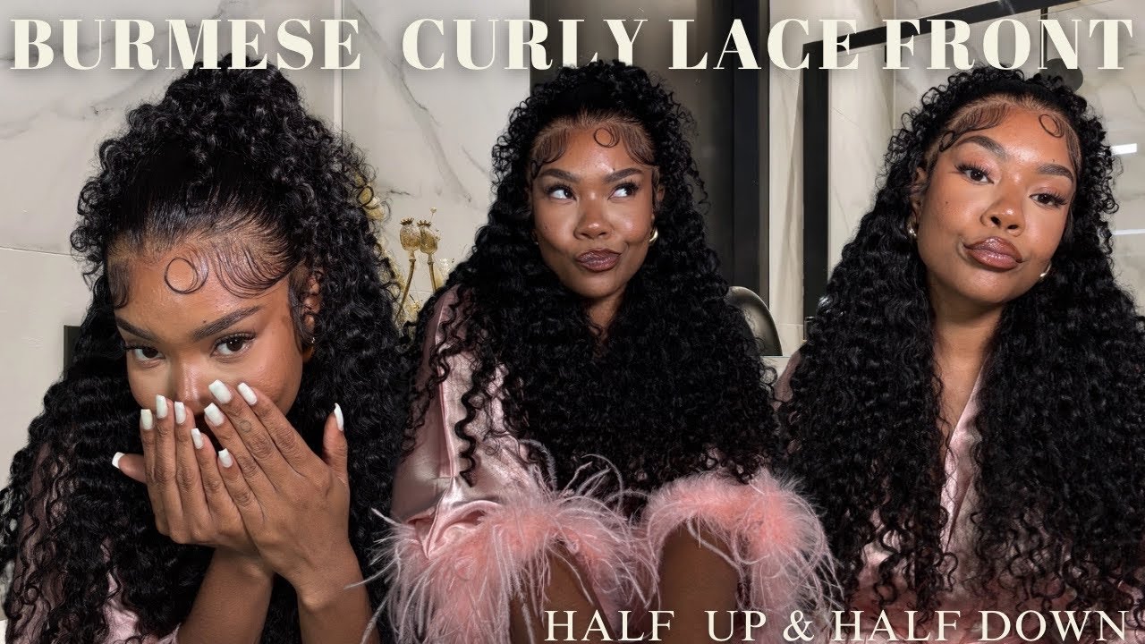 YouTube post by @WynneJean for OQHAIR. Caption reads: [...] am in loveeee. Is it lace season?....