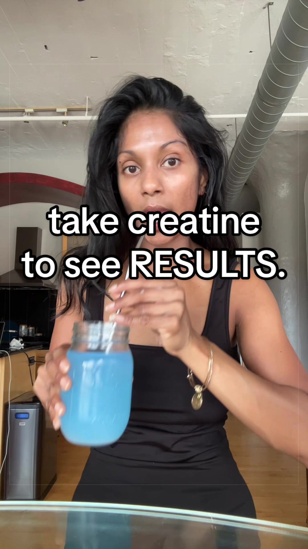 TikTok post by @msmaunfiltered for Bulk Supplements. Caption reads: [...] ago and I’ll never look back.....