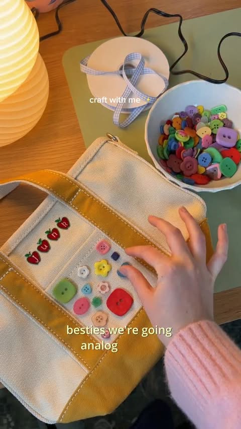 Instagram post by @peruseproject for Cricut. Caption reads: [...] my journal storage bag using my @cricut Joy....