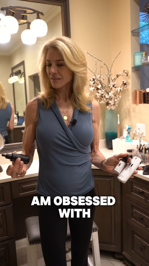 Instagram post by @jj.virgin for OneSkin. Caption reads: Menopause doesn’t just change how your body feels.....