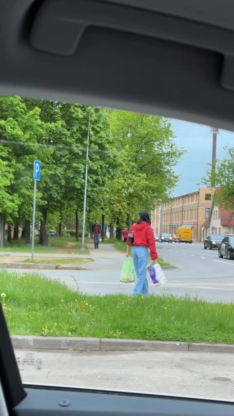 Instagram post by @santaniim for Rimi Latvija. Caption reads: Rimi veikalos atkal ir sācies Tudiš Pīp 🥳....