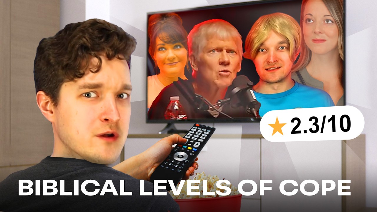 YouTube post by @ValkaiLabs for Brilliant.org. Caption reads: A Christian Movie about ME! | Reacteria.