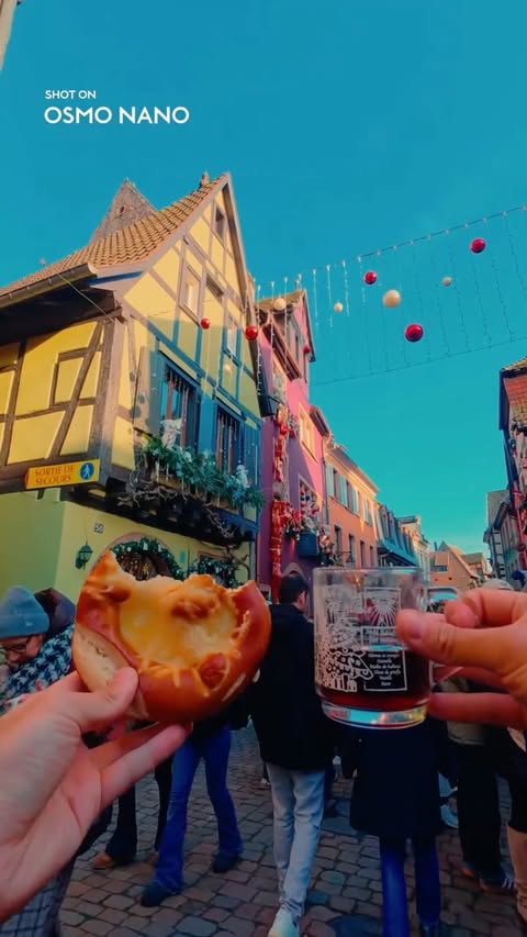 Instagram post by @lifewithelliott for DJI. Caption reads: POVs are MUCH easier to shoot with the @dji_global....