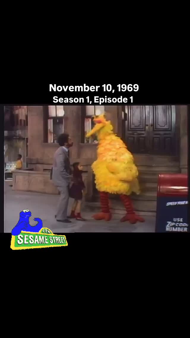 Instagram post by @hollyrpeete for Sesame Street. Caption reads: On this day, November 10, 1969, #SesameStreet....