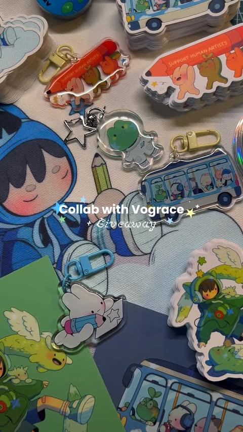 Instagram post by @xetaercx for Vograce. Caption reads: [Werbung/ ad] Collab & Giveaway with Vograce....