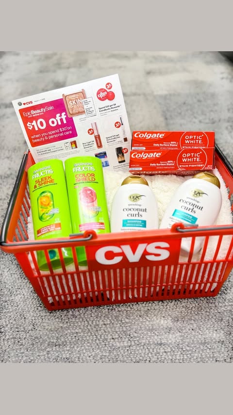Instagram post by an influencer for CVS Pharmacy. Caption reads: [...] took full advantage of the @cvspharmacy Epic....