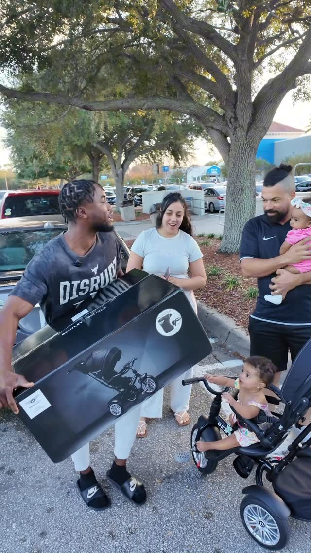 Instagram post by @thesolafamily for Bentley Trike. Caption reads: special thanks to @bentleytrike for partnering....