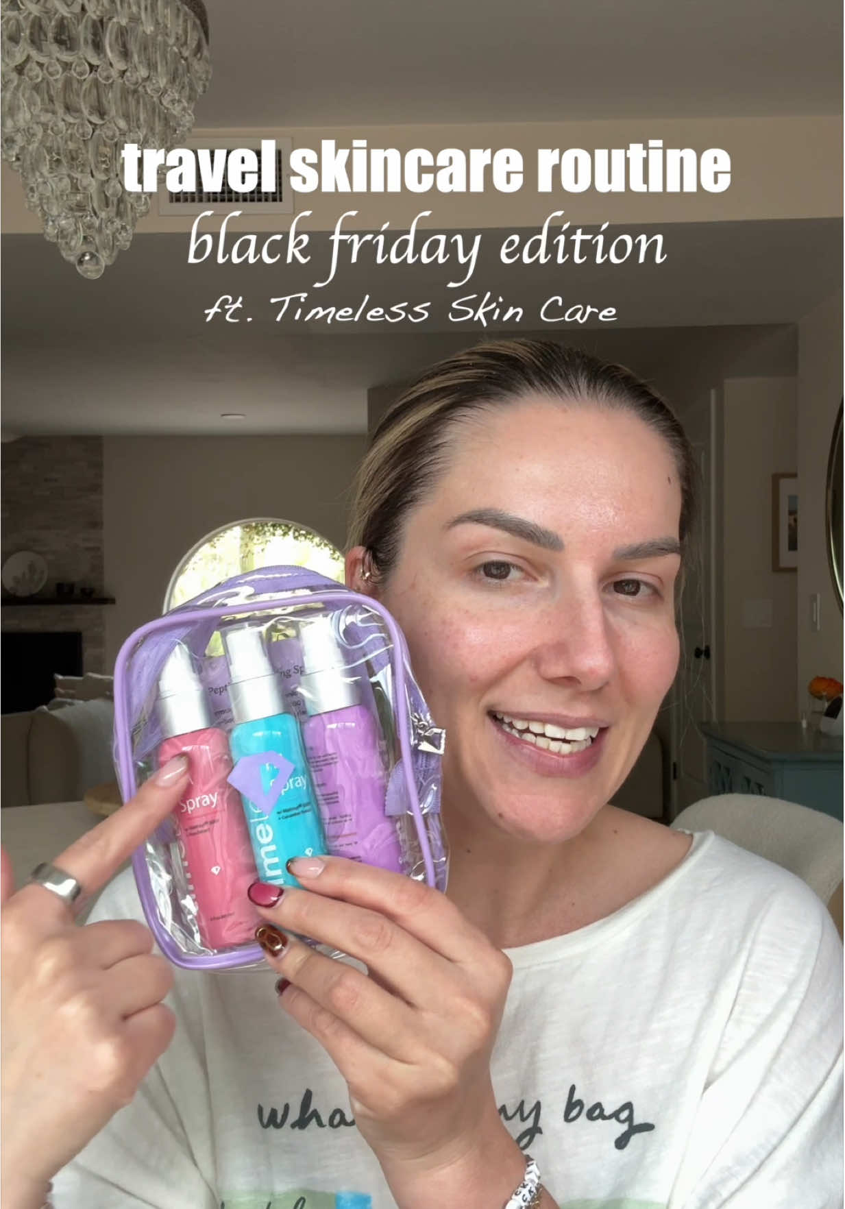 TikTok post by @adaatude for Dieuxskin. Caption reads: it’s #blackfriday sale time which means 50% off....