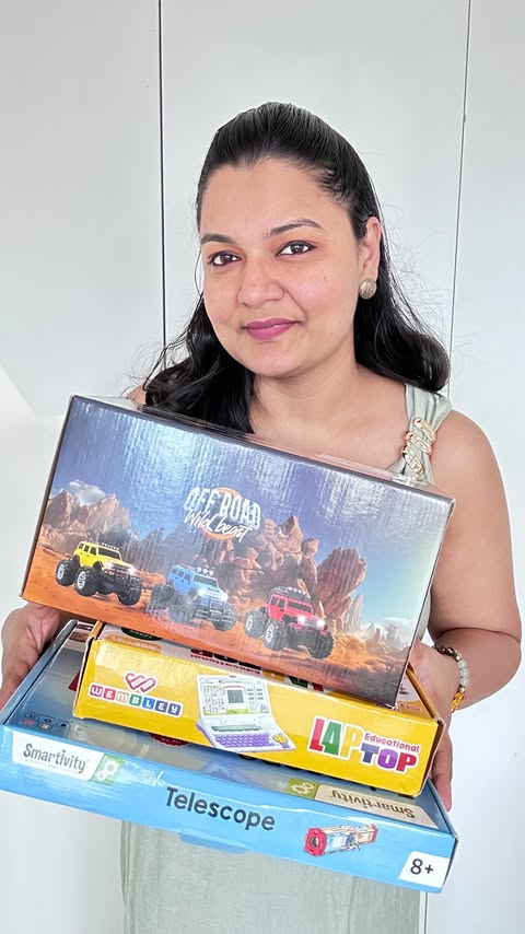 Instagram post by @watchme_growing for Amazon Prime. Caption reads: Found toys my kids actually enjoy playing with....