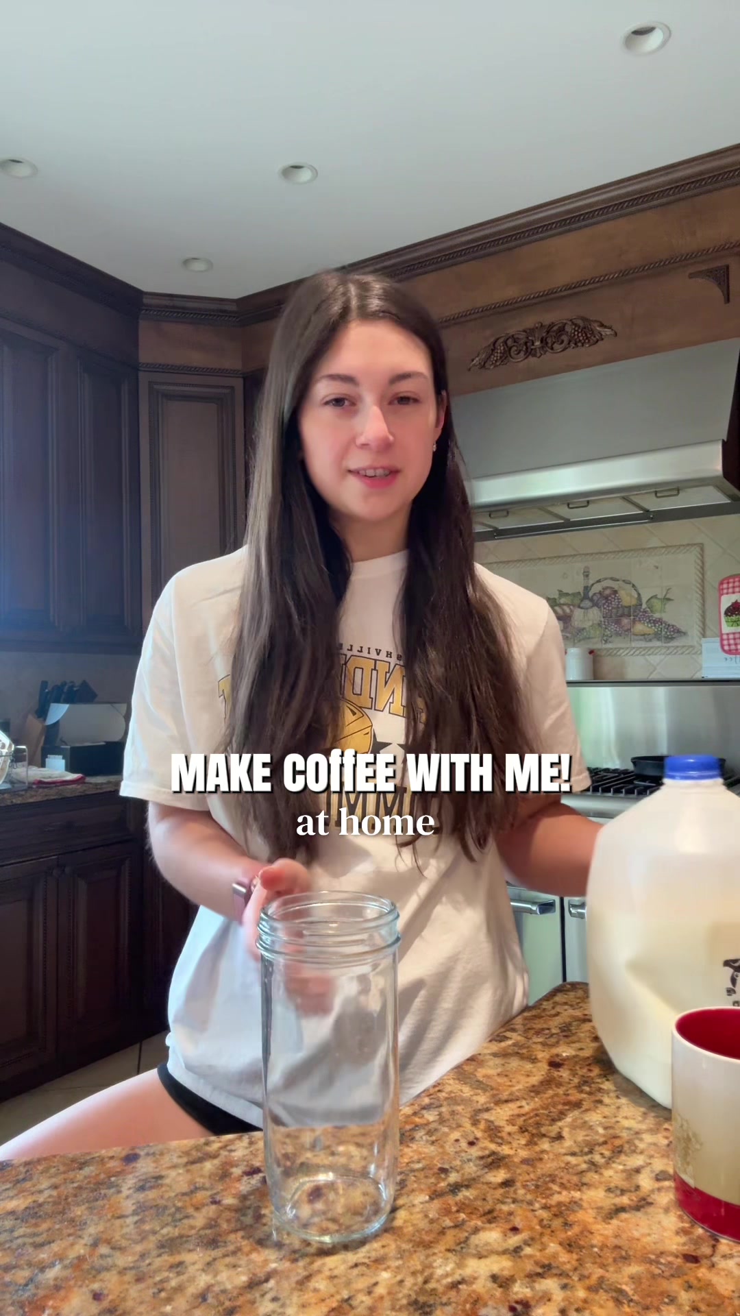 TikTok post by @victoriavarano3 for Chike Nutrition. Caption reads: working with what I have 🫠 @Chike Protein Coffee....