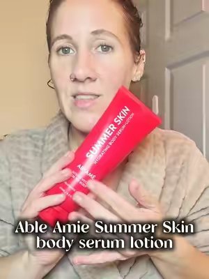 TikTok post by @itssimplycici for Abi Amé. Caption reads: [...] serum... this is absolutely the ticket! @ABI....