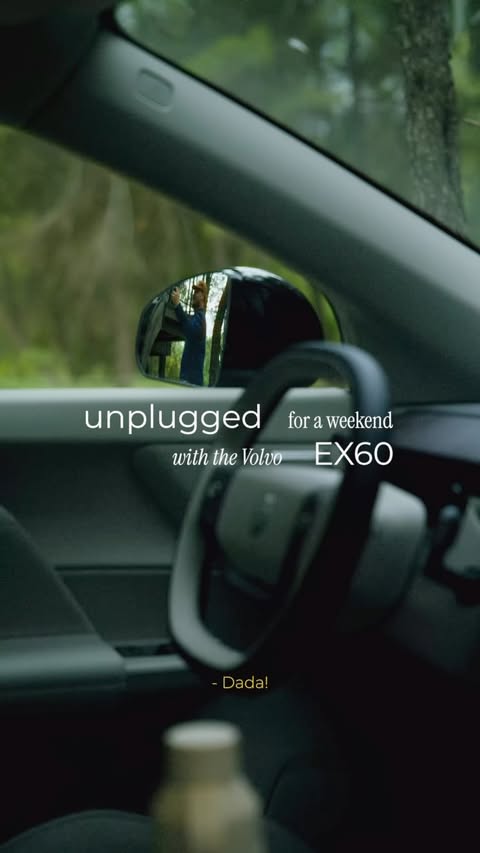 Instagram post by @zachlower for Volvo Cars. Caption reads: [...] Spent the weekend test driving the new....