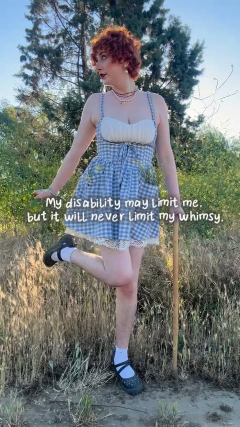 Instagram post by @faythefae for Nuuly. Caption reads: [...] myself as whimsical as I am. ☀️🧚‍♀️ @nuuly....