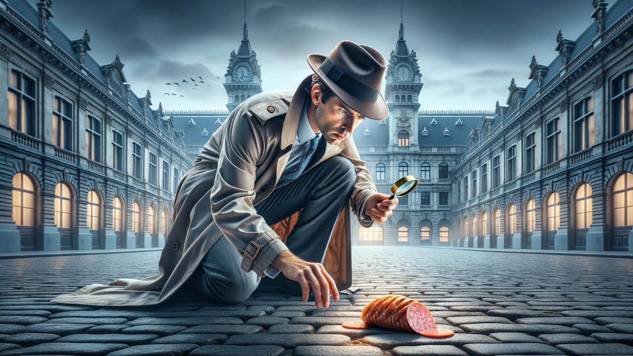 YouTube post by @Thoughty2 for Audible.de. Caption reads: How the World's Smartest Criminals Were Caught By....