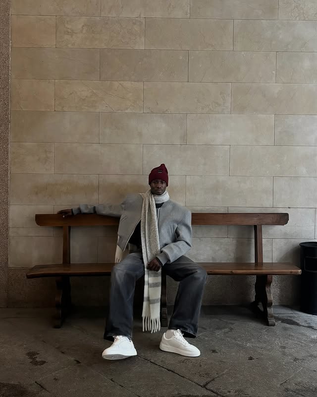 Instagram post by @demioyenekan for COPENHAGEN STUDIOS. Caption reads: all around milan in @copenhagen_studios....