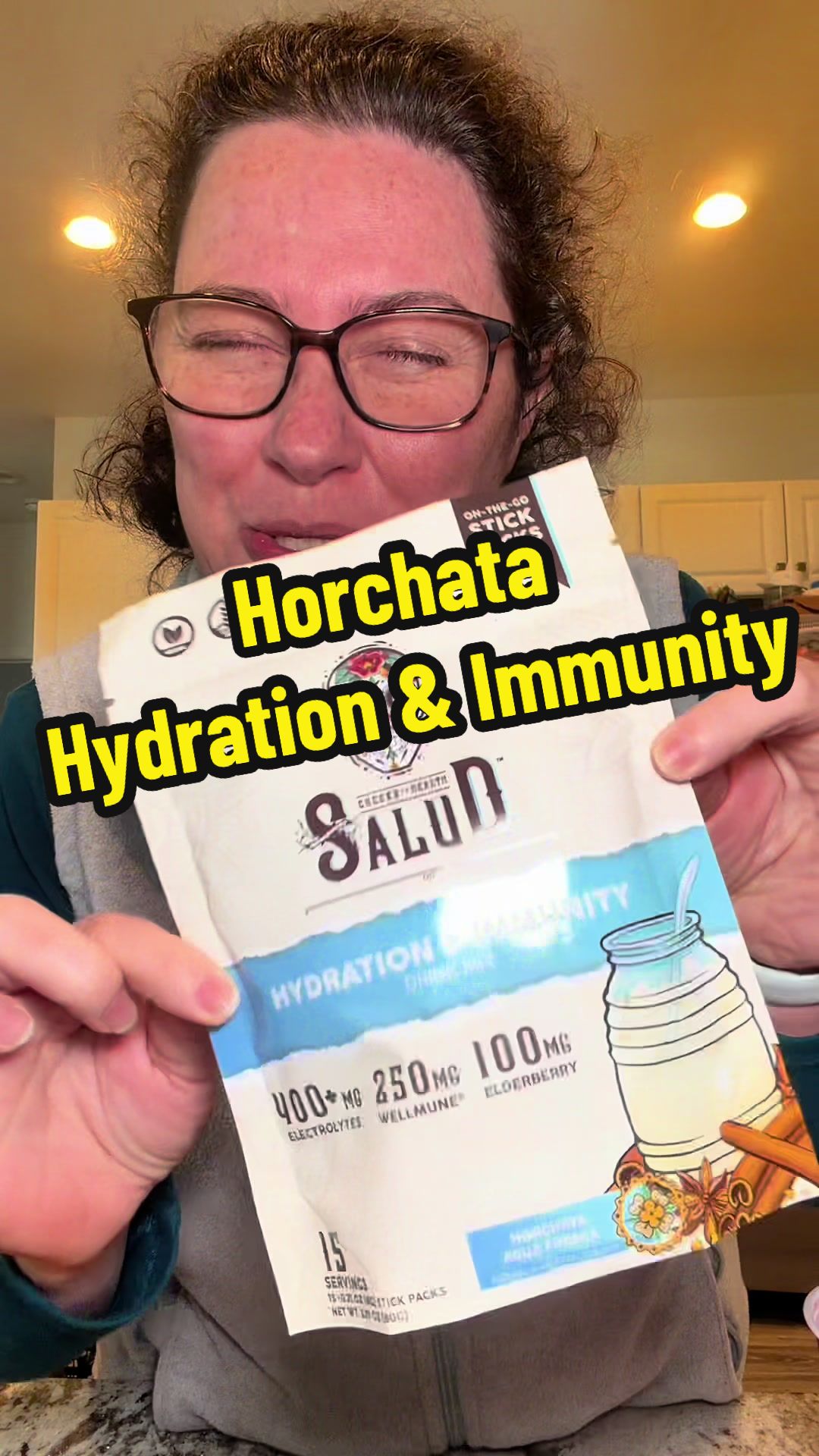 TikTok post by @ellteacherworld for Taste Salud. Caption reads: Dairy and soy free hydration 💕 @Taste Salud....
