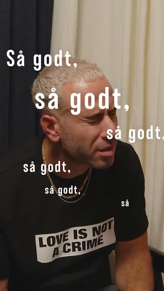 Instagram post by @abdelight for Podimo. Caption reads: Dagens ‘Spotlight’ har krigskorrespondent Nagieb....